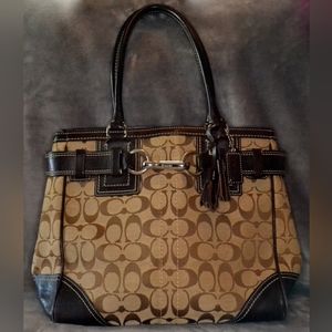 Coach signature bag